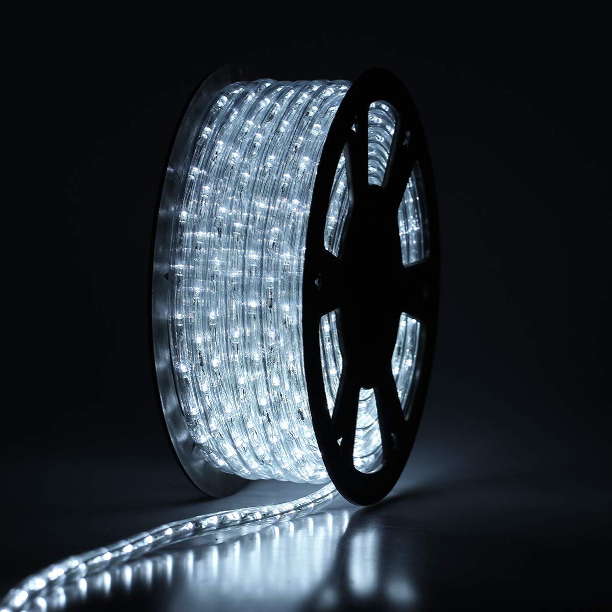 Buyagn LED Rope Lights, 100Ft Cuttable Waterproof String Lights for