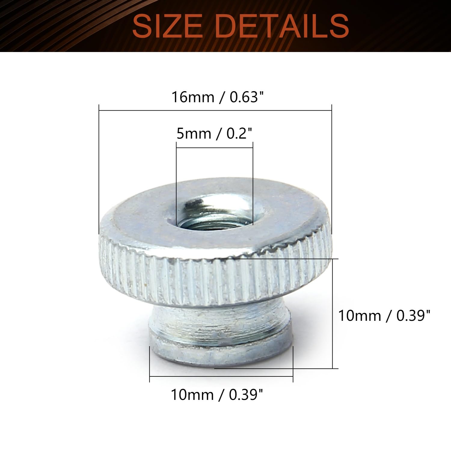 Buy Wholesale M5 Knurled Thumb Screws Products At Good Prices