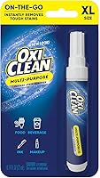 OxiClean On The Go Stain Remover Pen 0.74oz - Instant Portable Cleaner for Coffee, Wine, Food, Makeup Stains on Clothes