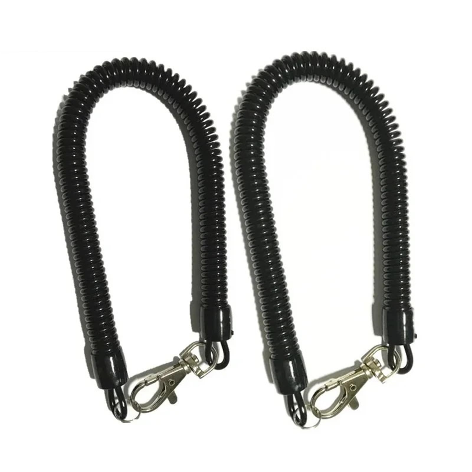 Detektor Metalldetektoren Anti-verlorenes Armband Lanyard Federdraht für Metalldetektor Metalldetektor(100pcs Ropes)