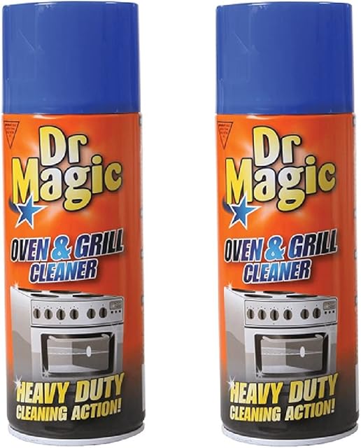 Two Pack - OVEN GRILL & BBQ CLEANER HEAVY DUTY ACTION CLEANING SPRAY 2 x 390ML