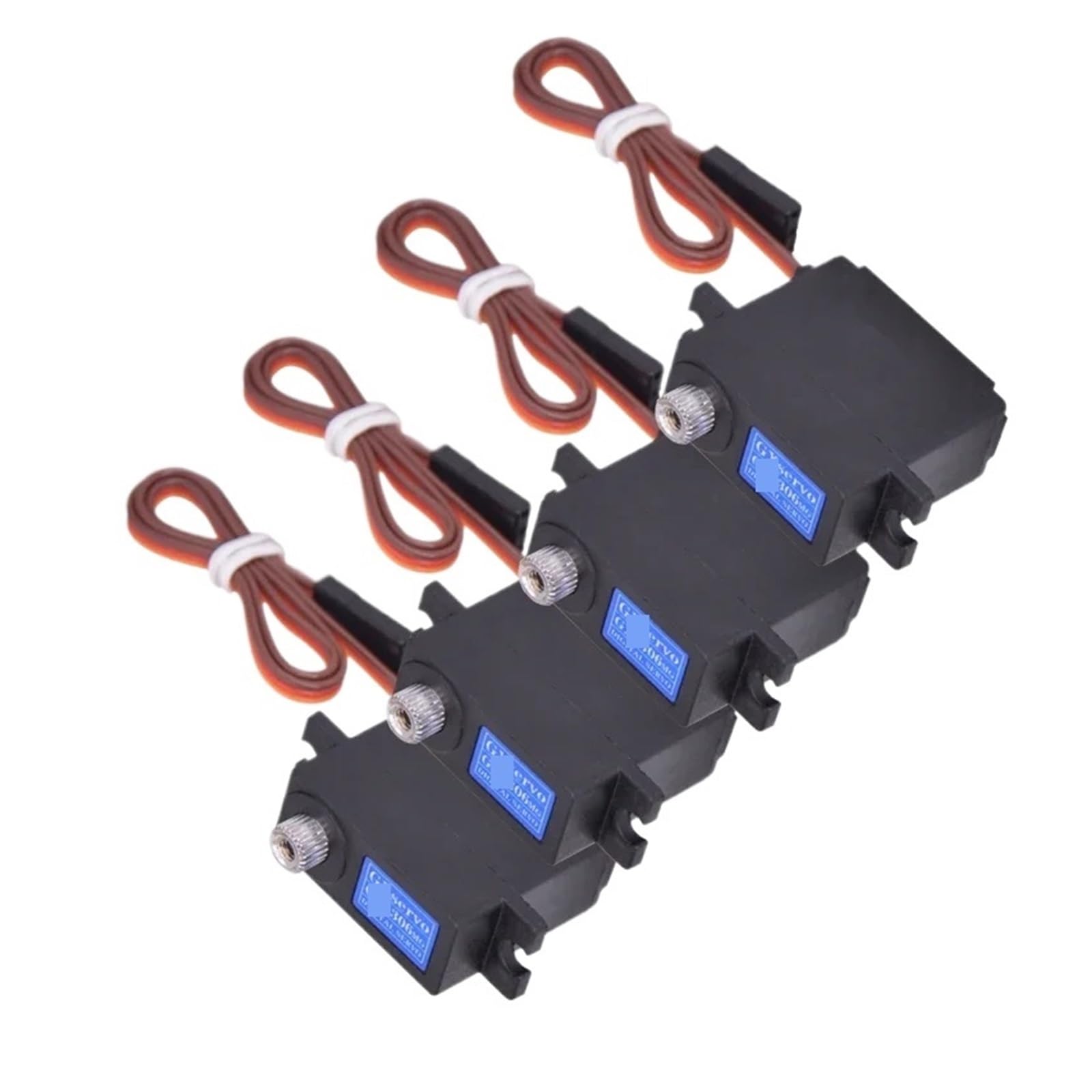Servo digital 17g 6kg pour avion et hélicoptère radiocommandé échelle 1/12