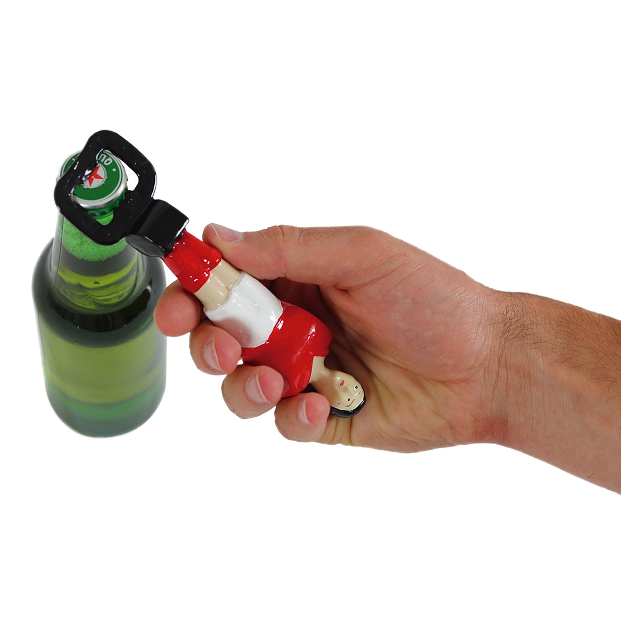 Ouvre-Bouteille DOIY Design Baby-foot - Aluminium - Décapsuleur Fun Et Pratique - Pour Bière, Sodas - Cadeau Original
