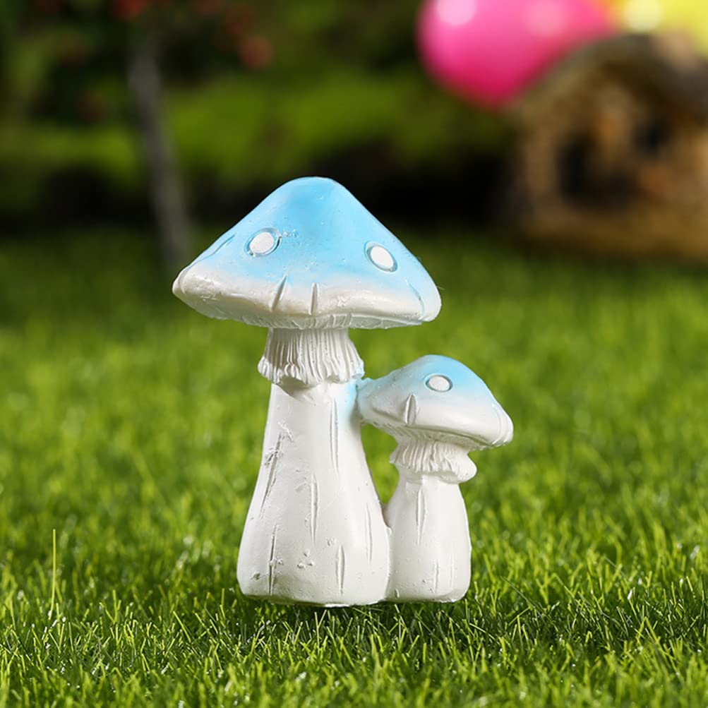Amazon | NUOLUX きのこ 置物 ミニチュア キノコ オブジェ ガーデン