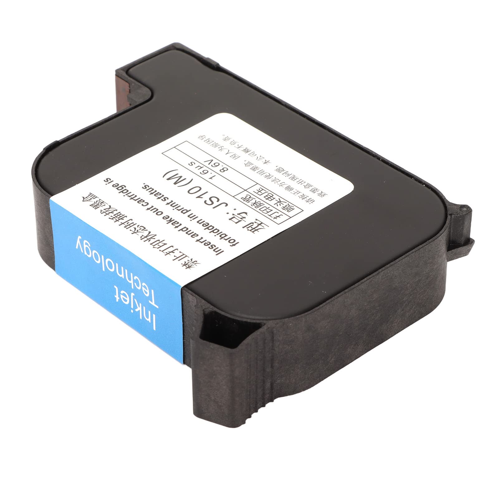 aqxreight Tintenpatrone, Schnell Trocknend, Original-Tintenpatrone für Tragbare Schwarze Tragbare Mobile Drucker, Einschließlich Einer Acryl-Porzellan-Kartusche, die Schnell Trocknende Lösungsmittel