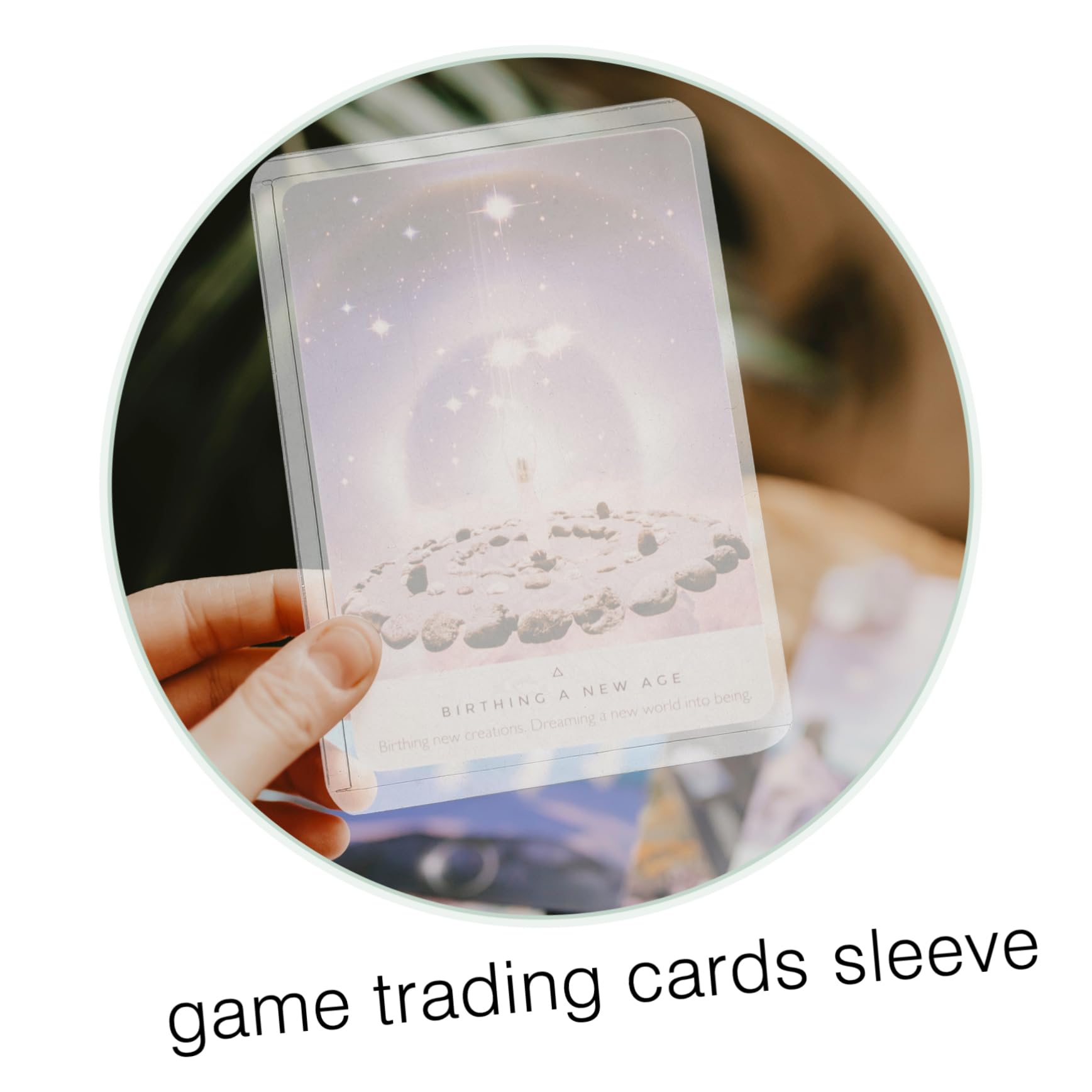 SHINEOFI 5 Set Custodia Protettiva Per Delle Celebrità Bustine Trasparenti Carte Custodie Trasparenti Per Carte Copertina Delle ie Per Collezionabili 20 Pezzi * 5