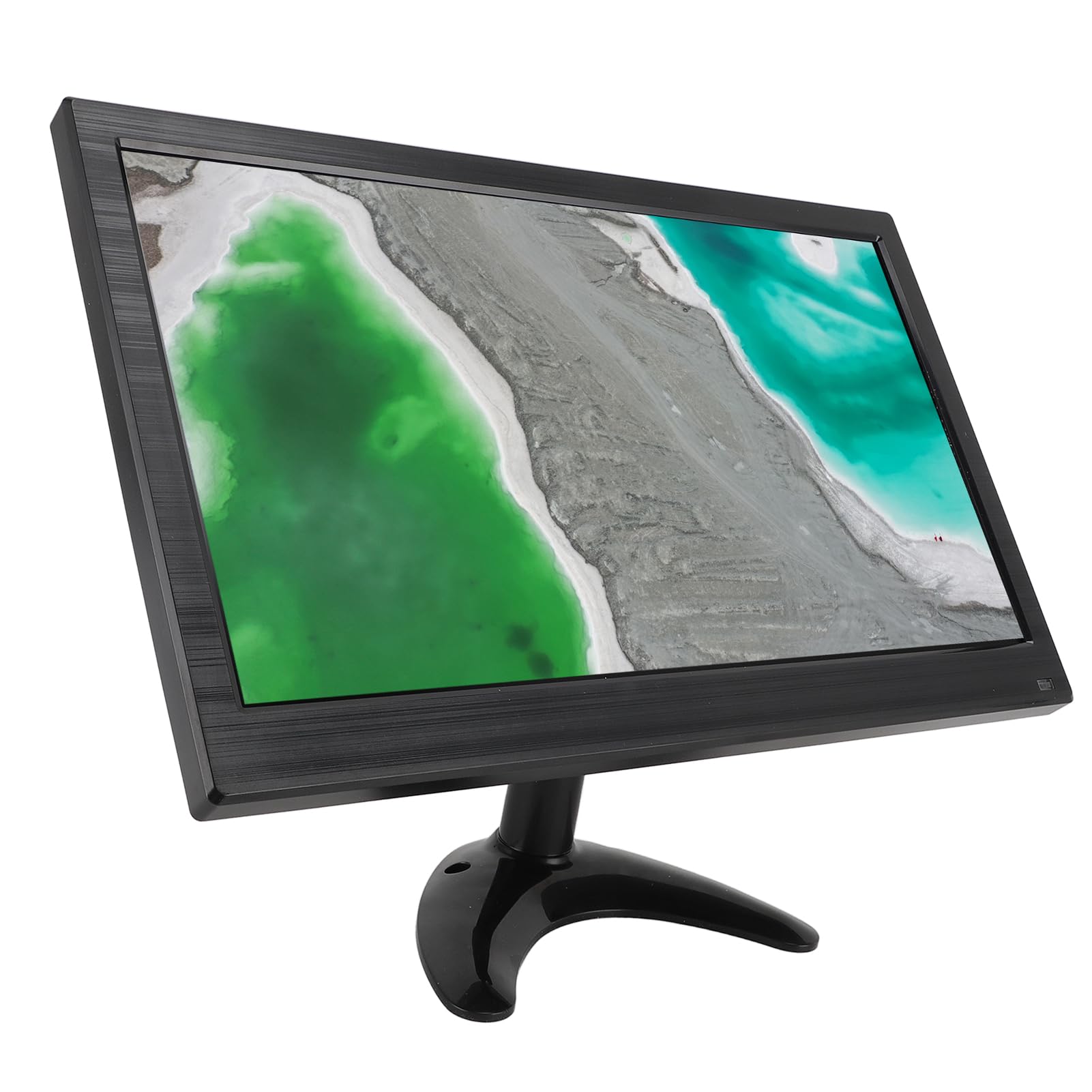 1920x1080 Resolution 13.3 Inch Computer Display with BNC, AV, VGA, USB, MIC, AUX Inputs, HD Multimedia Interface and Built in Speaker for RasPi, PC, TV (US Plug 100-240V)