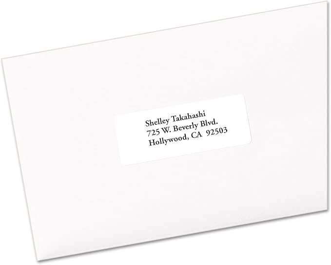Amazon.com : Avery 5960 Laser Labels, Mailing, 1-Inch x2-5/8 ...