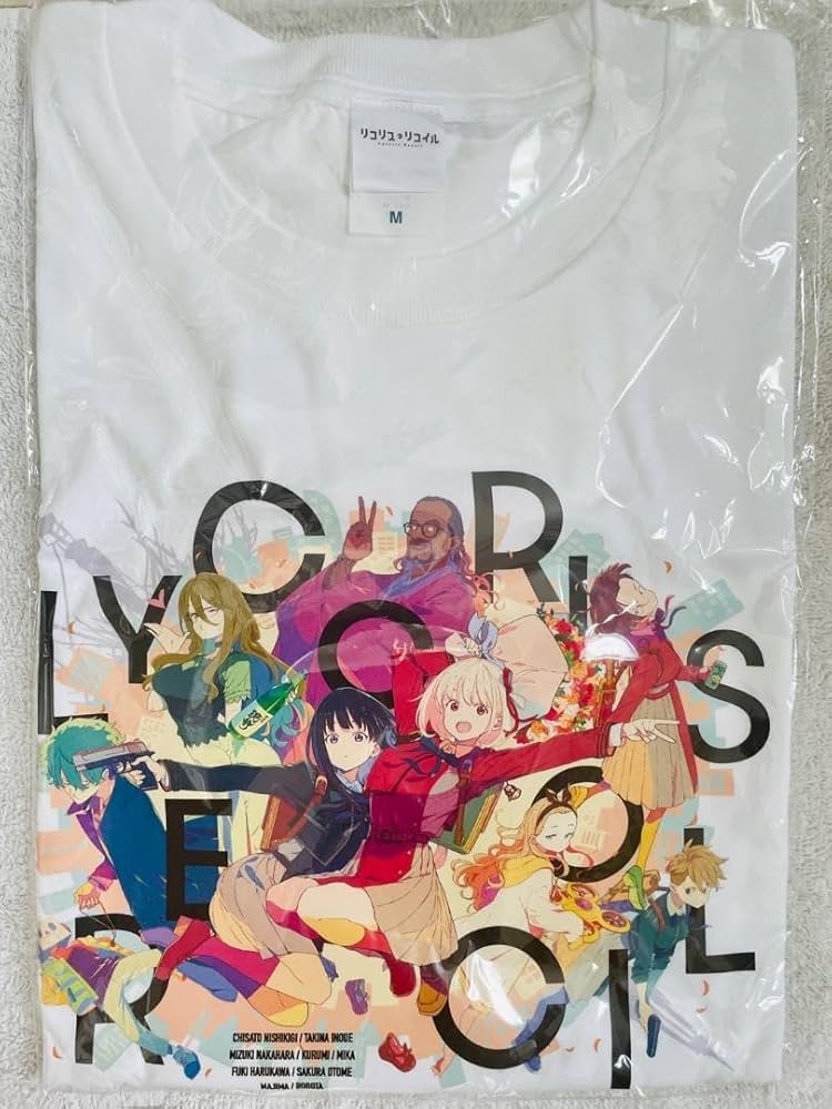 【リコリスリコイル展限定】イベントビジュアルTシャツ 【Mサイズ/未使用】 Amazon.co.jp: リコリスリコイル展 イベントビジュアル Tシャツ