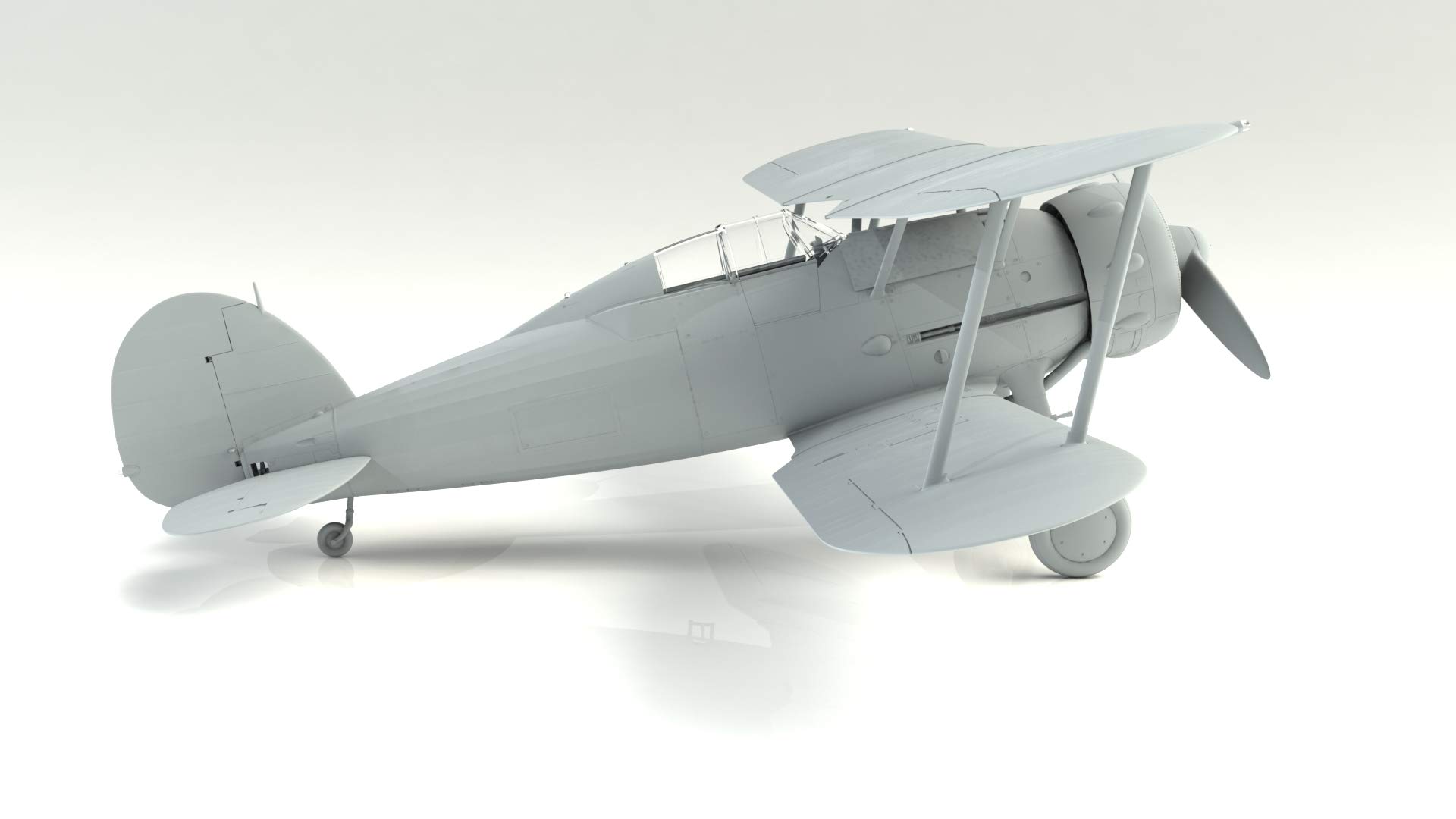 Amazon.com: ICM 32040 -1/35 Gloster Gladiator Mk.I, WWII