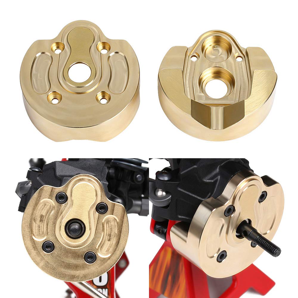 Amazon.com: INJORA AXI03007 Brass Portal Knuckle Steering Cap