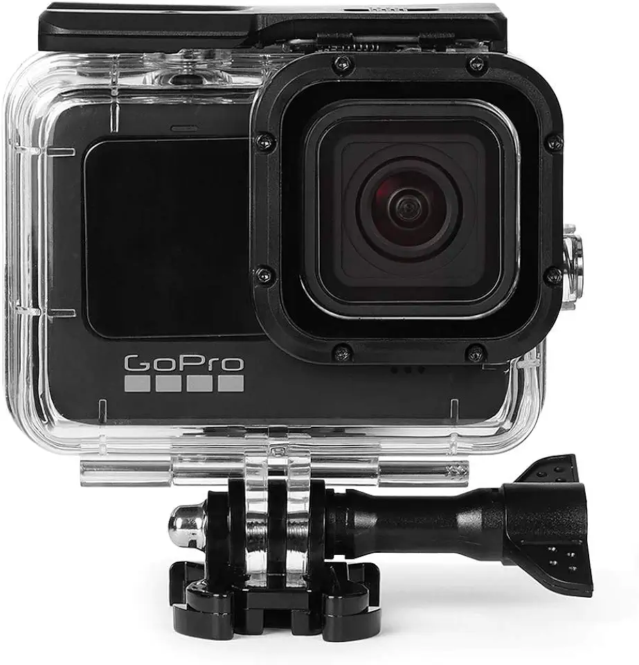 Capa Protetora à Prova d'Água Mergulho Impermeável Compatível com GoPro Hero 13/12/11/10/9 Black, Caixa Estanque para Aventura e Esportes Aquáticos