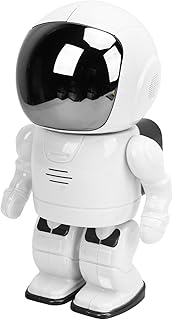 Pyhodi Home Security Camera, Astronaut Robot Camera, 1080P Indoor WiFi Dog Camera Baby Monitor Robot Shape with Motion Detection, IR Night Vision, 2 Way Voice, APP Control, Cloud Storage