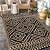 Wonnitar Outdoor Rug 5x8 Waterproof Reversible Plastic Straw Rug for Patio Clearance, Moroccan Outside Area Rug RV Rug for Camping, Indoor Outdoor Portable Mat for Balcony Porch (Black & Brown,5'x8')