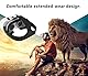 VR Brille mit kabelloser Fernbedienung, Virtual Reality Headset 3D für Handy, für Spiele und 360 Grad 3D-Filme, 4K VR Headset, für 4.7-6.5 Zoll Handy iPhone Android