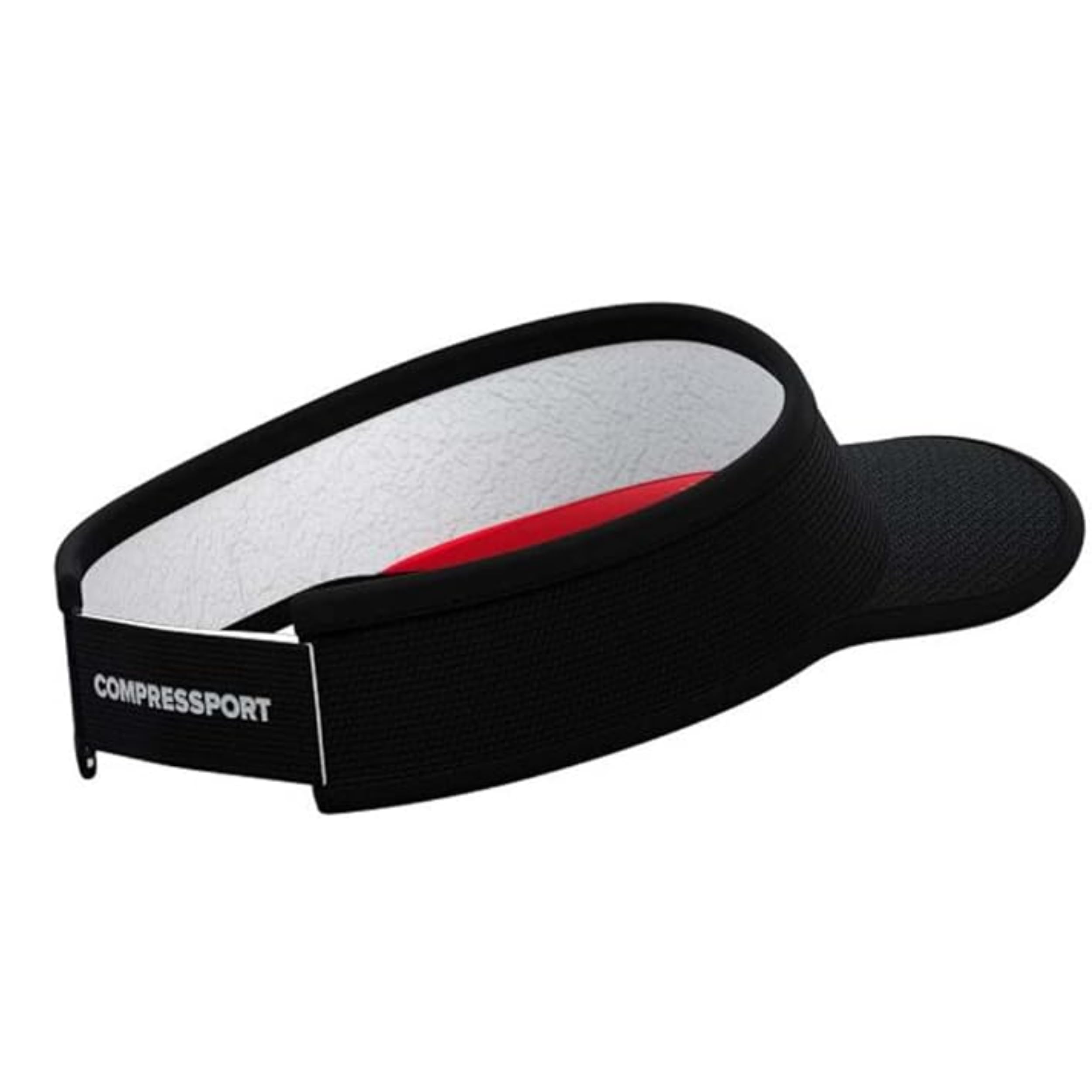 COMPRESSPORT Daszek, Czarny/Czerwony, Rozmiar uniwersalny
