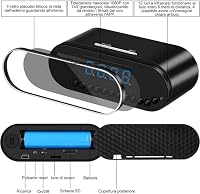 Generico WiFi Ébresztőóra Rejtett Kamerával - 1080p HD Videó, Mozgásérzékelés, Éjjellátó, Valós Idejű Megfigyelés, Beltéri Biztonsági Kamera 3