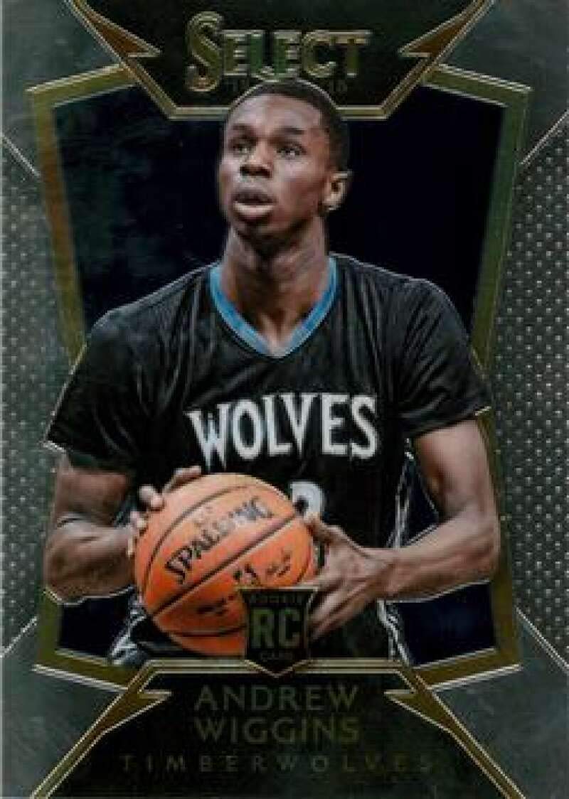 2014-15 Select Basketball Concourse #100 Andrew Wiggins Minnesota Timberwolves RC Rookie Official Panini America NBA Trading Card