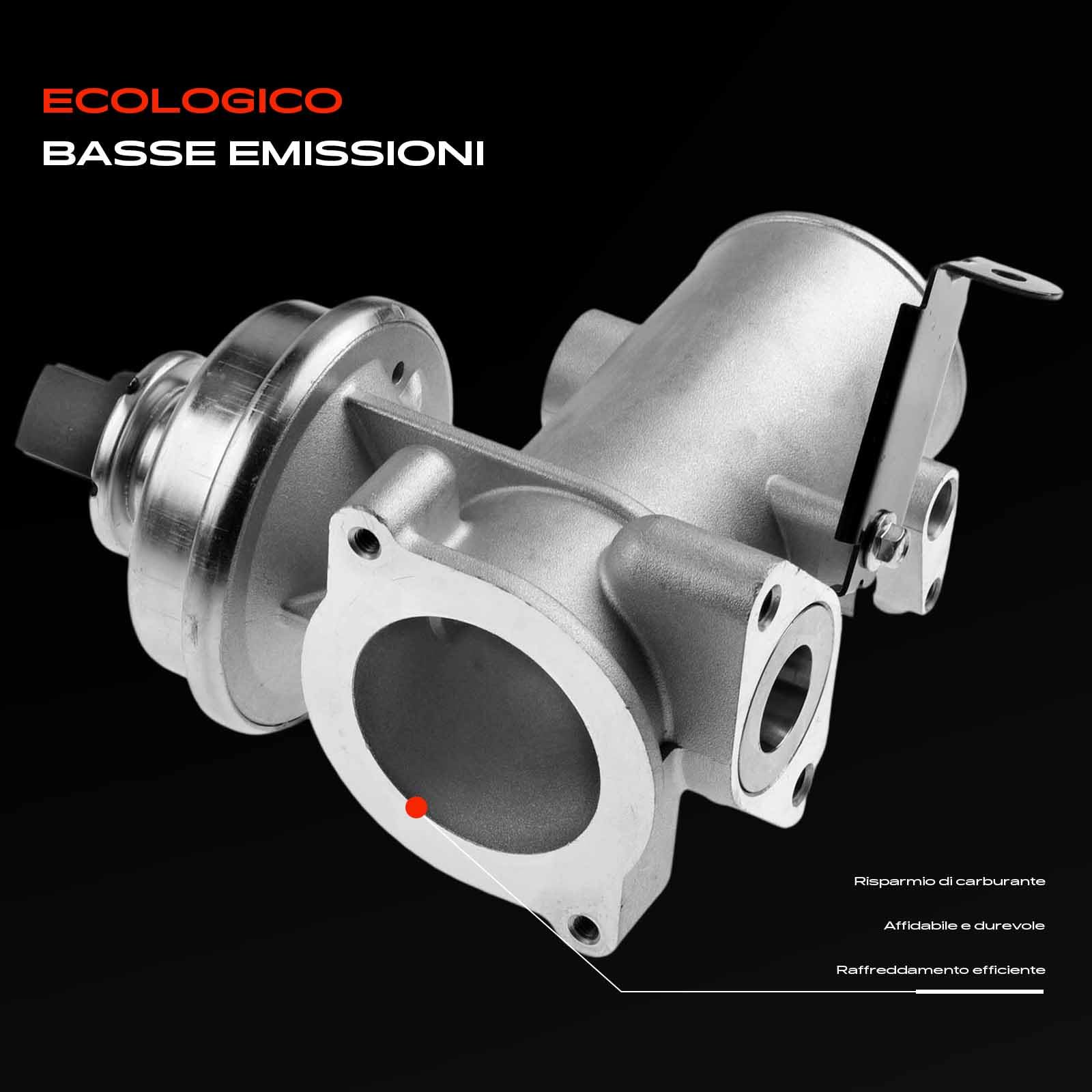 Frankberg Valvola EGR (valvola di ricircolo dei gas di scarico) 555304 | Compatibile con: Transit Box FA, Pianale/telaio Transit FM FN, Autobus di linea FB FC FD FS FZ