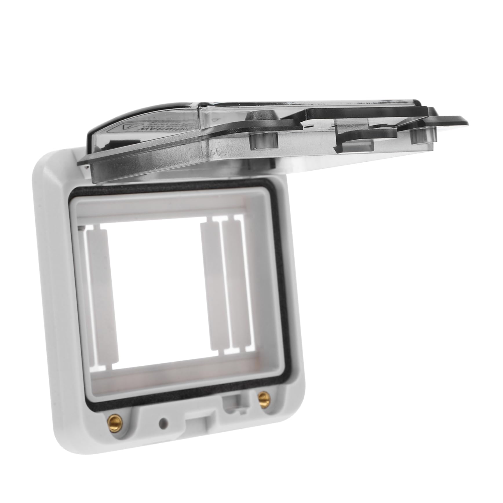 SOLUSTRE 4piezas Caja Protectora De Distribución Eléctrica Ventana Visual Para Interruptores De Circuitos Material Pc Resistente Al