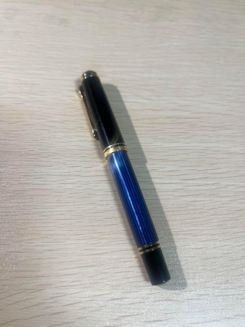 万年筆 スーベレーン 青縞 M400 F