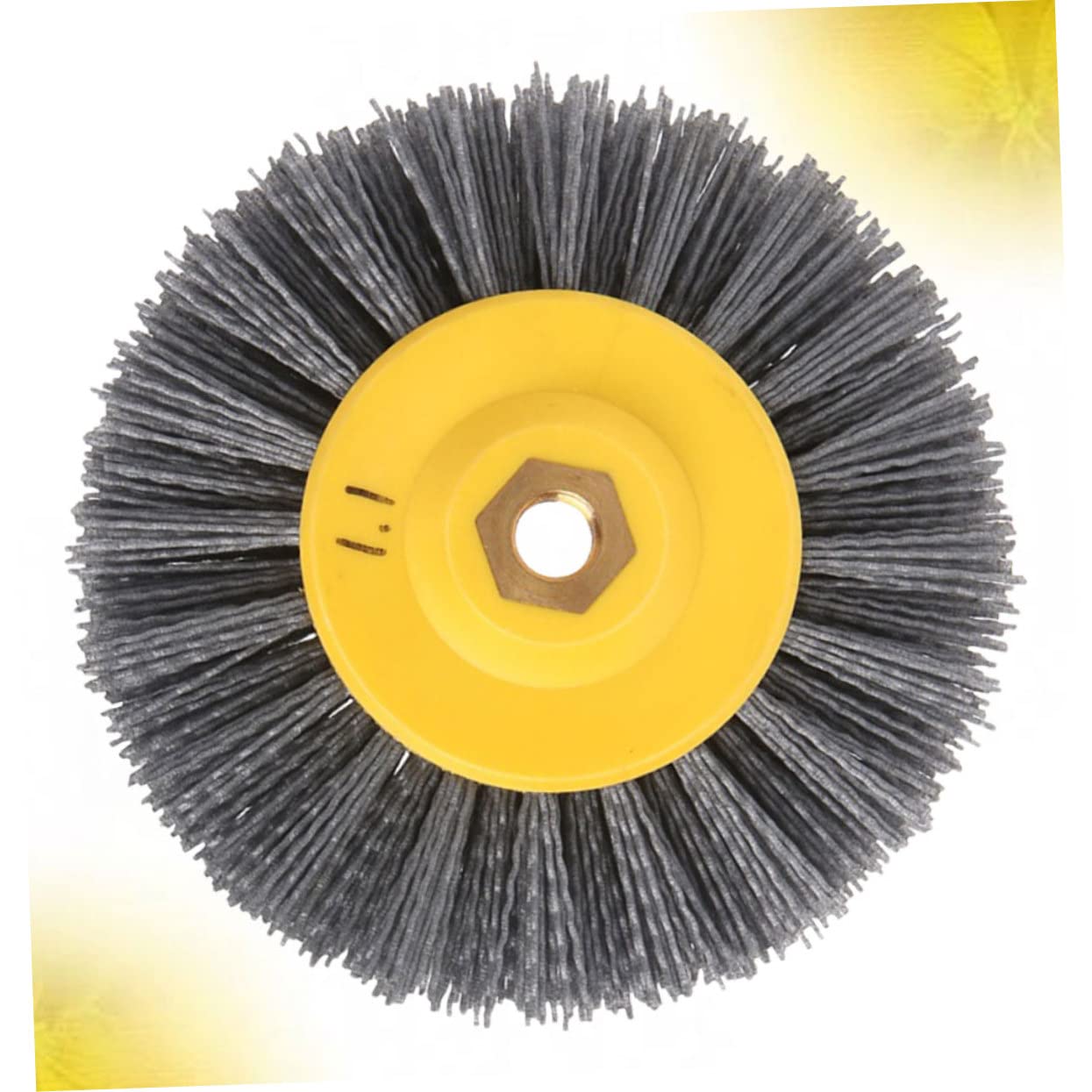 MAGICLULU Cepillo Herramienta de Pulido de Nylon de Pulido para Amoladora Color Plata para Proceso de Mecanizado y Herramientas Rotativas