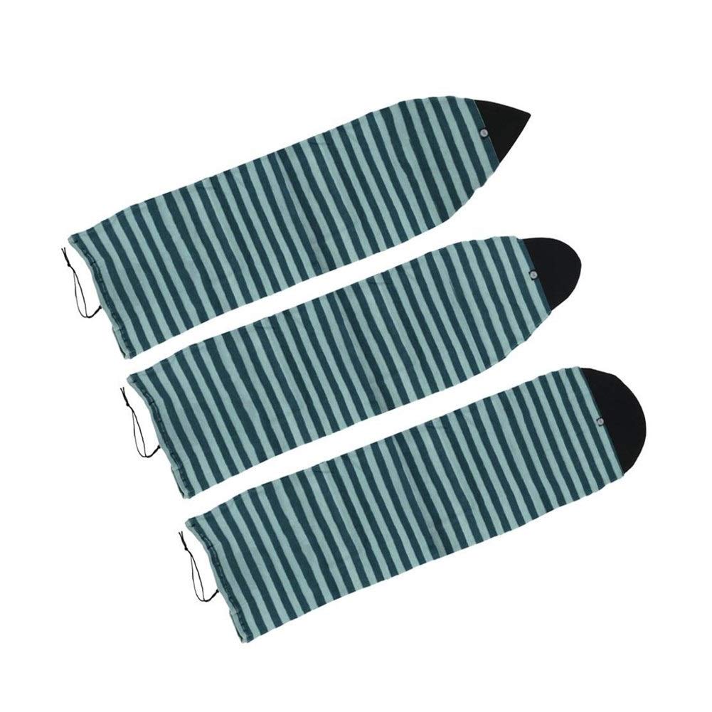 Housse De Protection Stretch Pour Surfboard – Court – Vert – Polyester – Souple Et Légère