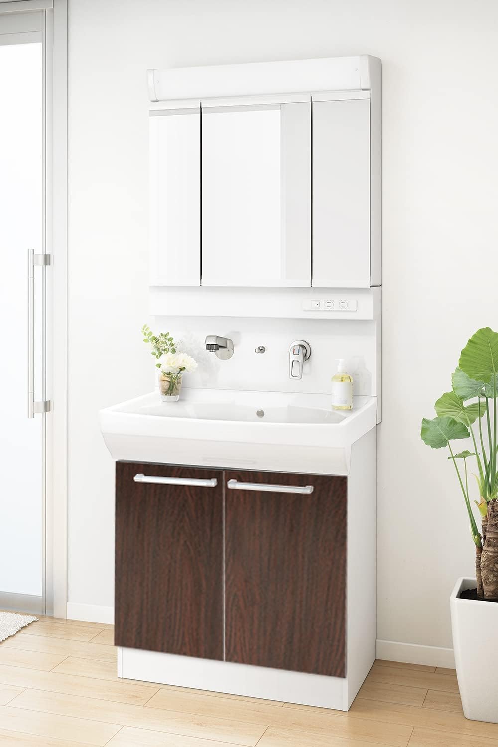 洗面化粧台 洗面台 750 洗面化粧台750サイズ