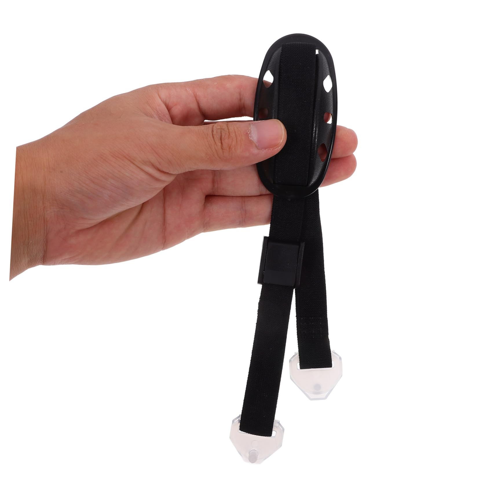 Jugulaire pour Casque de Chantier Noire, Mentonnière Y de Sécurité