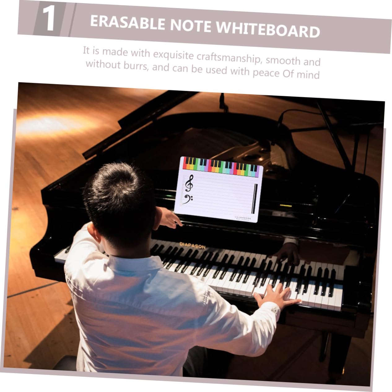 STOBOK 10stücke Erasierbares Musikunterricht Whiteboard Wiederverwendbare Notenlinien Tafel Für Effektives Musizieren Und Lehren Schule Und Zuhause Praktisches Hilfsmittel Für