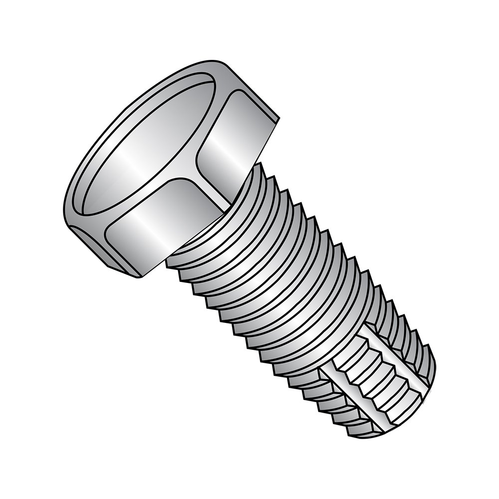 Small Parts 1408FH188 188 Stainless Steel Thread Cutting Screw, Plain