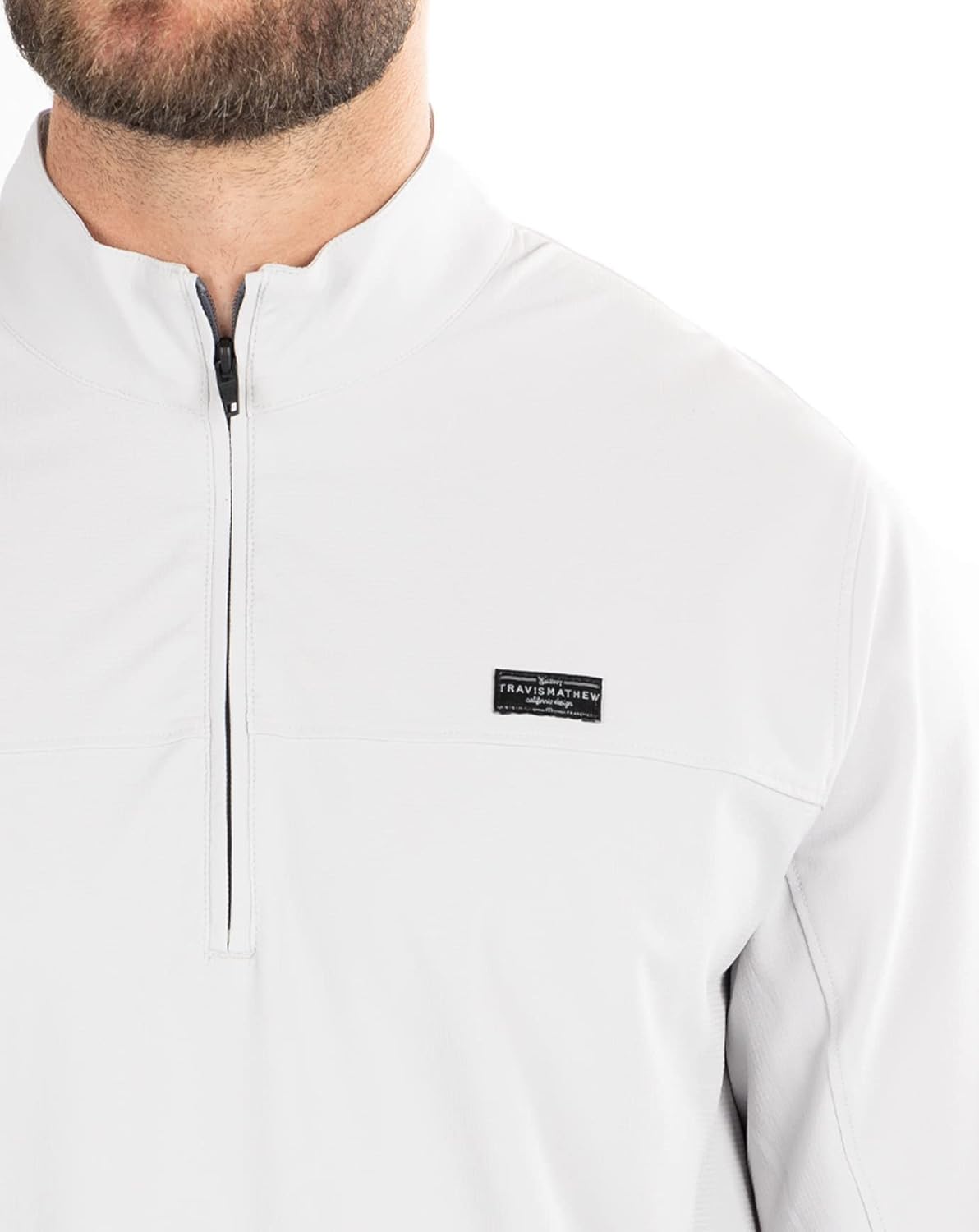 TravisMathew mens Stopover 2.0 JacketQuarter-Zip Jacket - Image 2