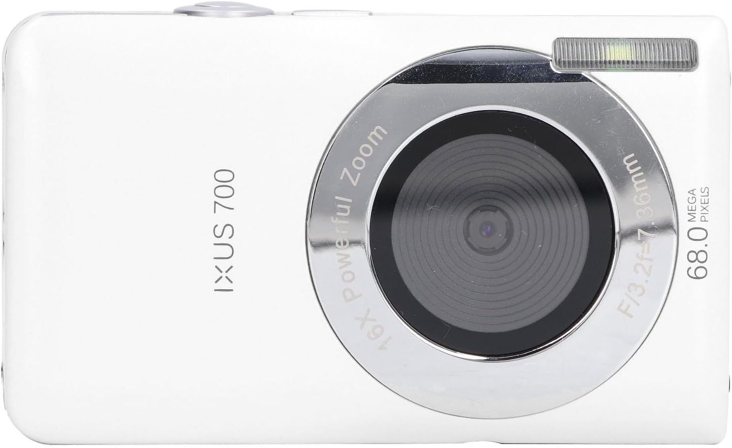 8K Digital Camera, 16X Zoom Selfie Camera Auto Focus with 2.7 Inch Screen for Photography Video Recording, 68MP Portable Vlogging Camera for Travel (White)