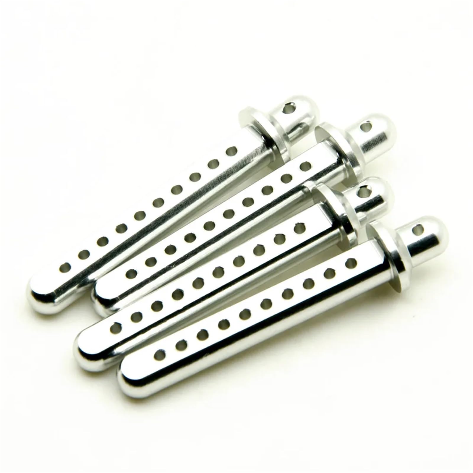 Per Axial Per SCX10 1/10 4 Pezzi In Lega Alluminio Carrozzeria Colonna Post Montaggio RC Crawler Modello Di Auto Parti Aggiornamento Ricambi Modellini RC