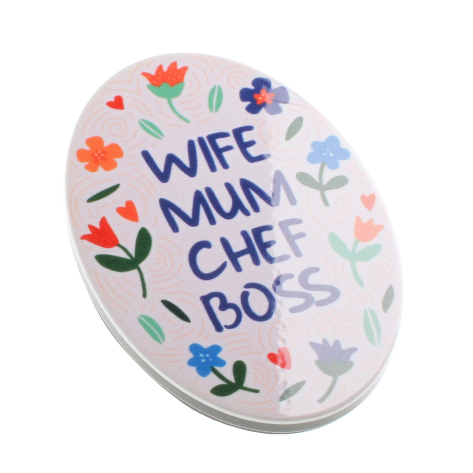 Wife Mum Chef Boss Flower Novelty Magnet Mummy Mom Mam