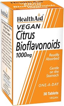 HealthAid Citrus Bioflavonoids   High Strength Citrus Flavonoid Complex   Vitamin C Supplement for Antioxidant Protection   30 Tablets