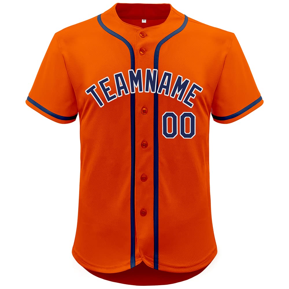 KXKCustom Mesh Baseball Jersey Button Up Sports Shirt Personalized Stitched Name Number for Men/Women/Youth