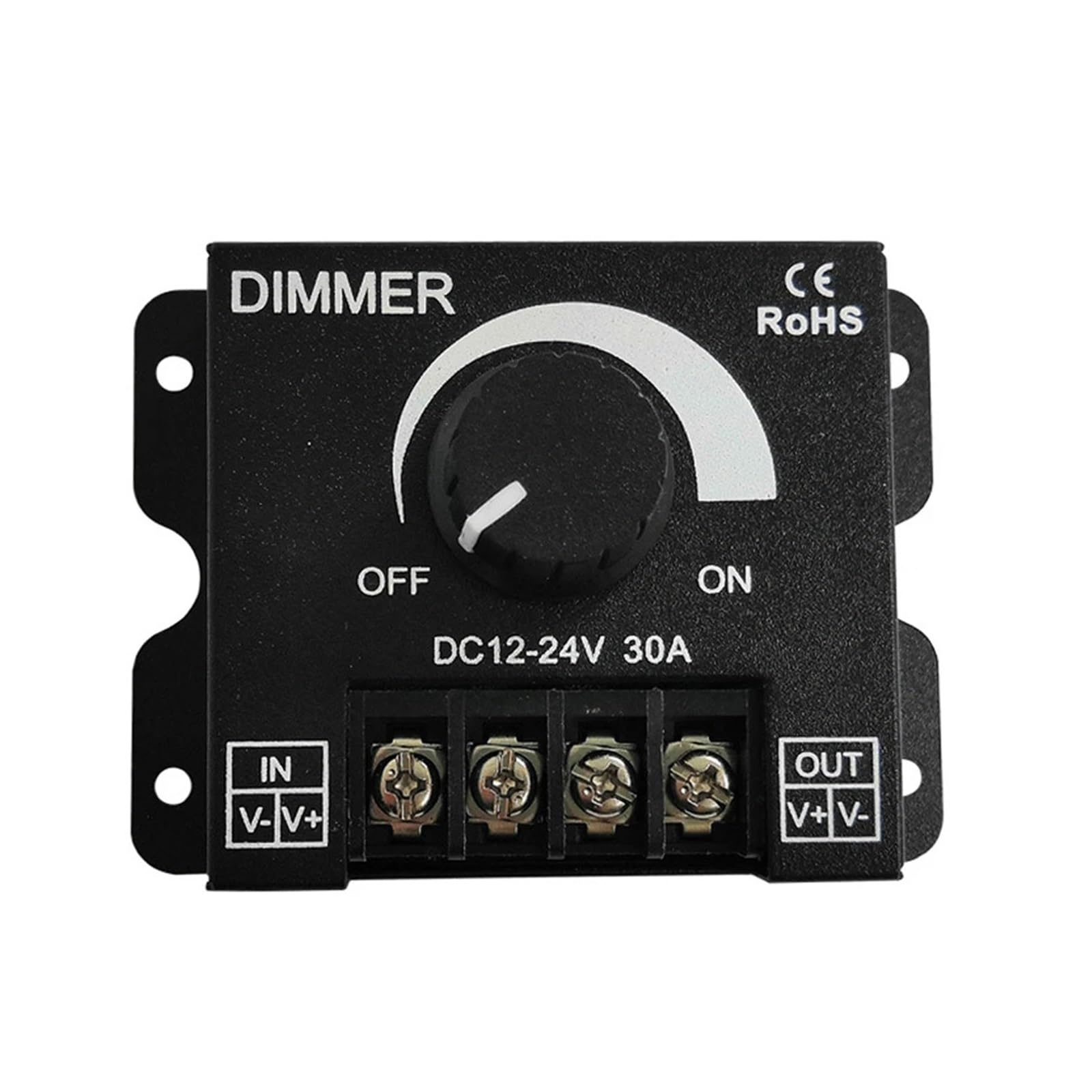 RF LED bezstopniowy ściemniacz przełącznik DC 5 V 12 V 24 V 30 A 90 A pilot jednobarwny pasek świetlny regulator regulacji jasności