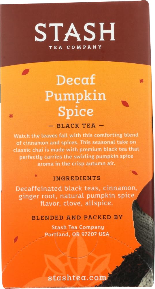 Miniatura 4 de Stash Té Calabaza Especias Té descafeinado (3x18 ct)