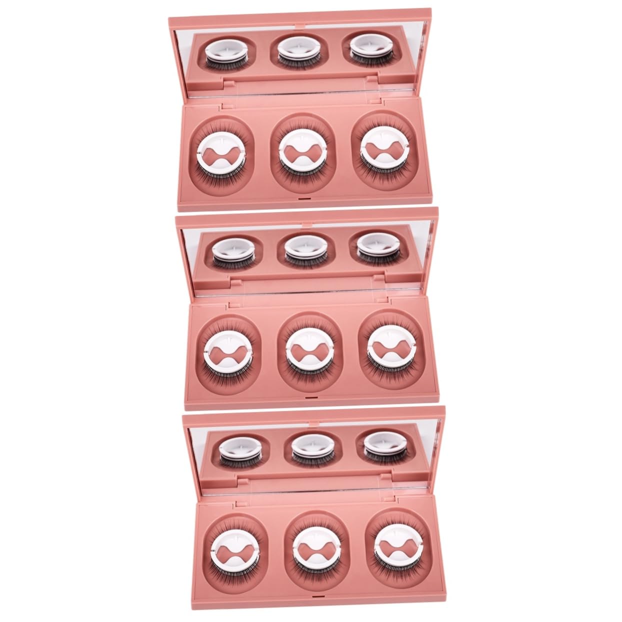 FRCOLOR 9pares of Self-adhesive Reusable Eyelashes for Women Natural Look False Eyelash Makeup Accessories