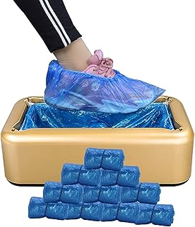 الة توزيع اغطية احذية اوتوماتيكية تتضمن 100 قطعة من الاحذية للاستعمال مرة واحدة والمقاومة للماء والغبار مثالية للاطباء والمنزل والمتاجر والمكتب جاثين