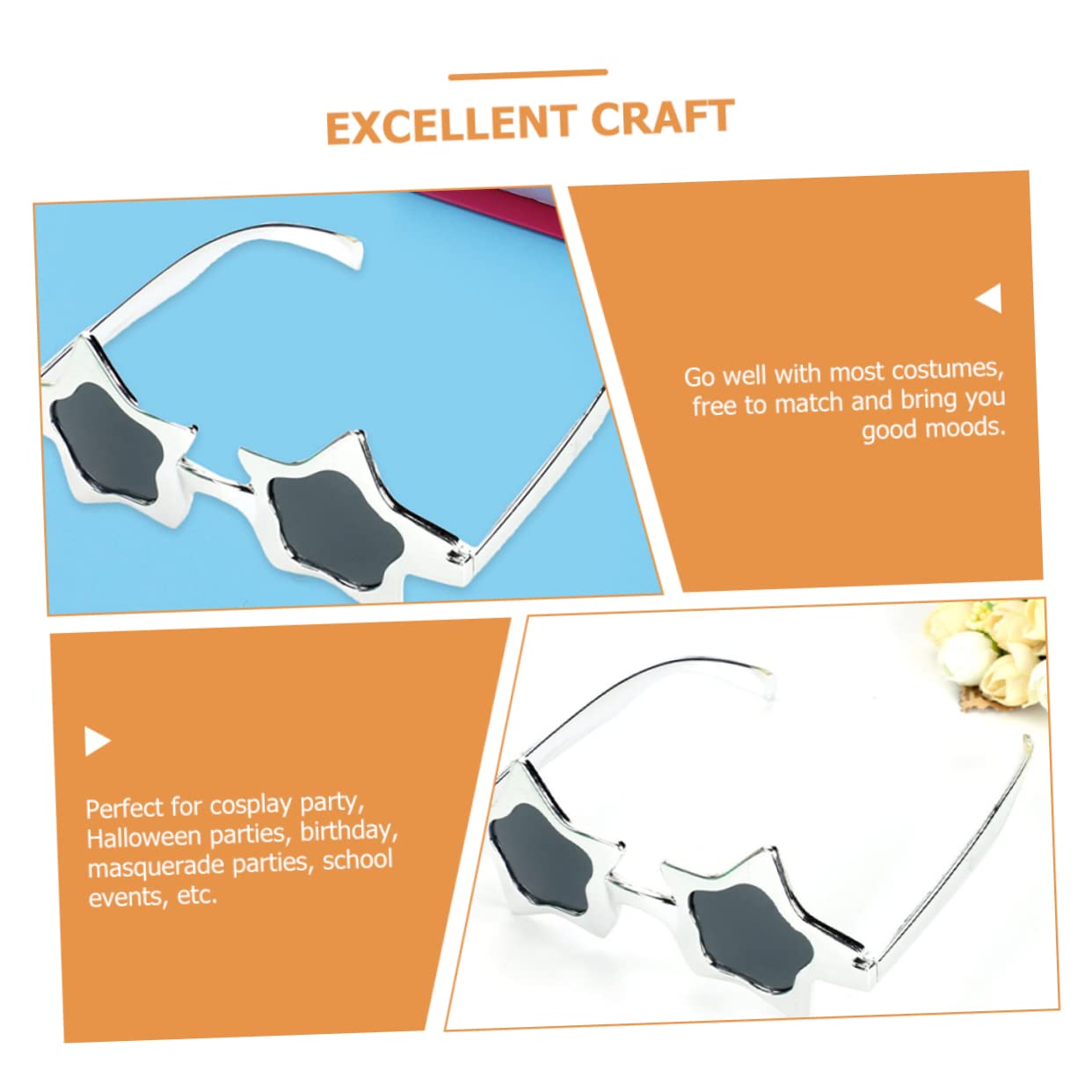 Gläser trendige Brille Maskerade-Sonnenbrille lustige Brille faschingsbrille karnevalsbrille Sonnenbrillen für Herren Herren-Sonnenbrille Party-Sonnenbrille Partybrille