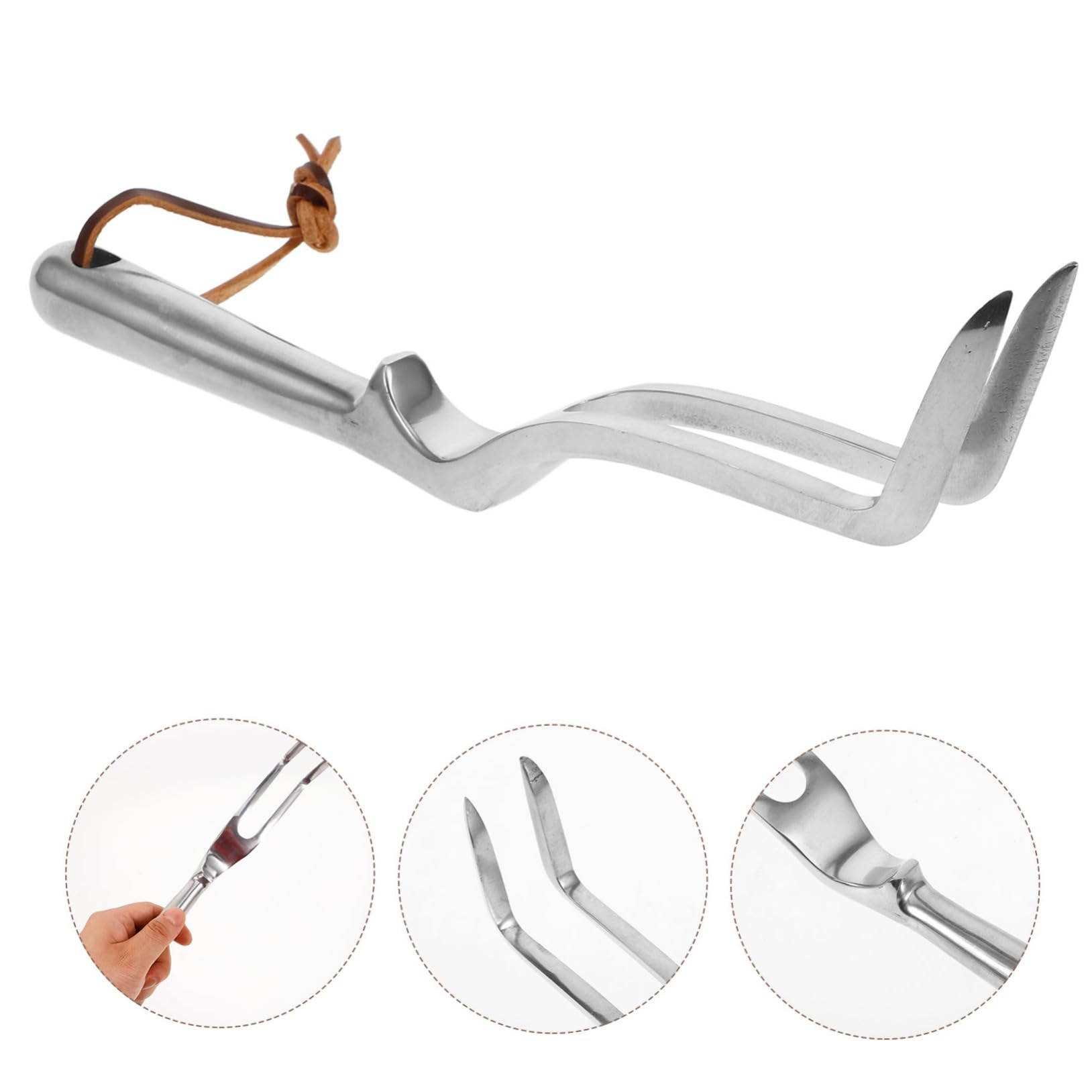 SHINEOFI 3 Rastrillos Manuales para Aflojar La Tierra para Jardín Paisajismo Mini Rastrillo para Setos Herramienta para Desherbar Herramientas De Jardinería Rastrillo para Plantar