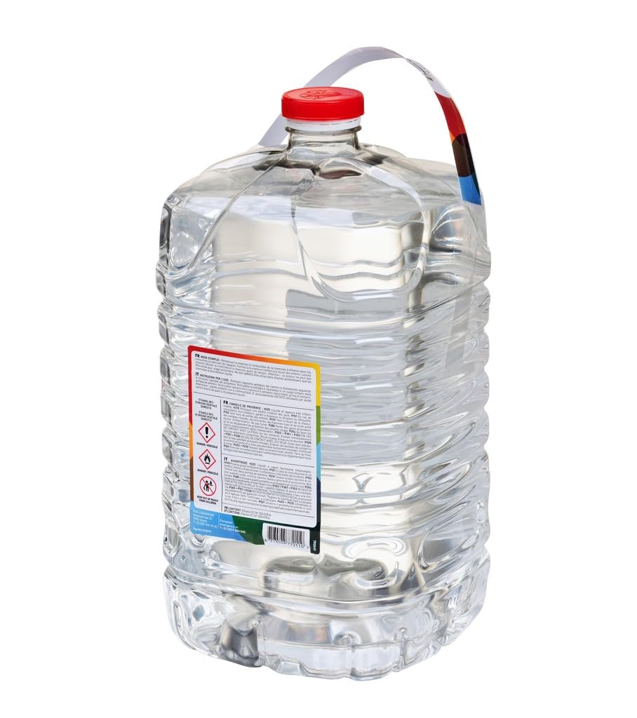 DOMESTIX Zibro Bio Ethanol Etanolo Combustibile Liquido per Stufe 10 LT Bioethanolo Bioetanolo