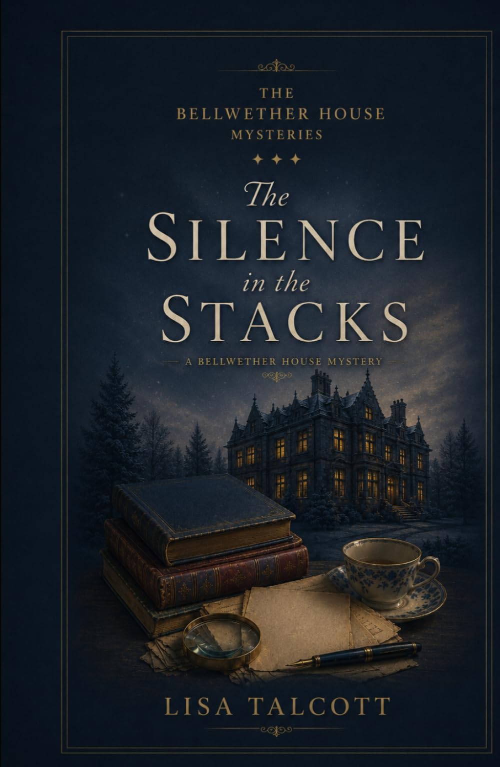 The Silence in the Stacks (THE BELLWETHER HOUSE MYSTERIES)