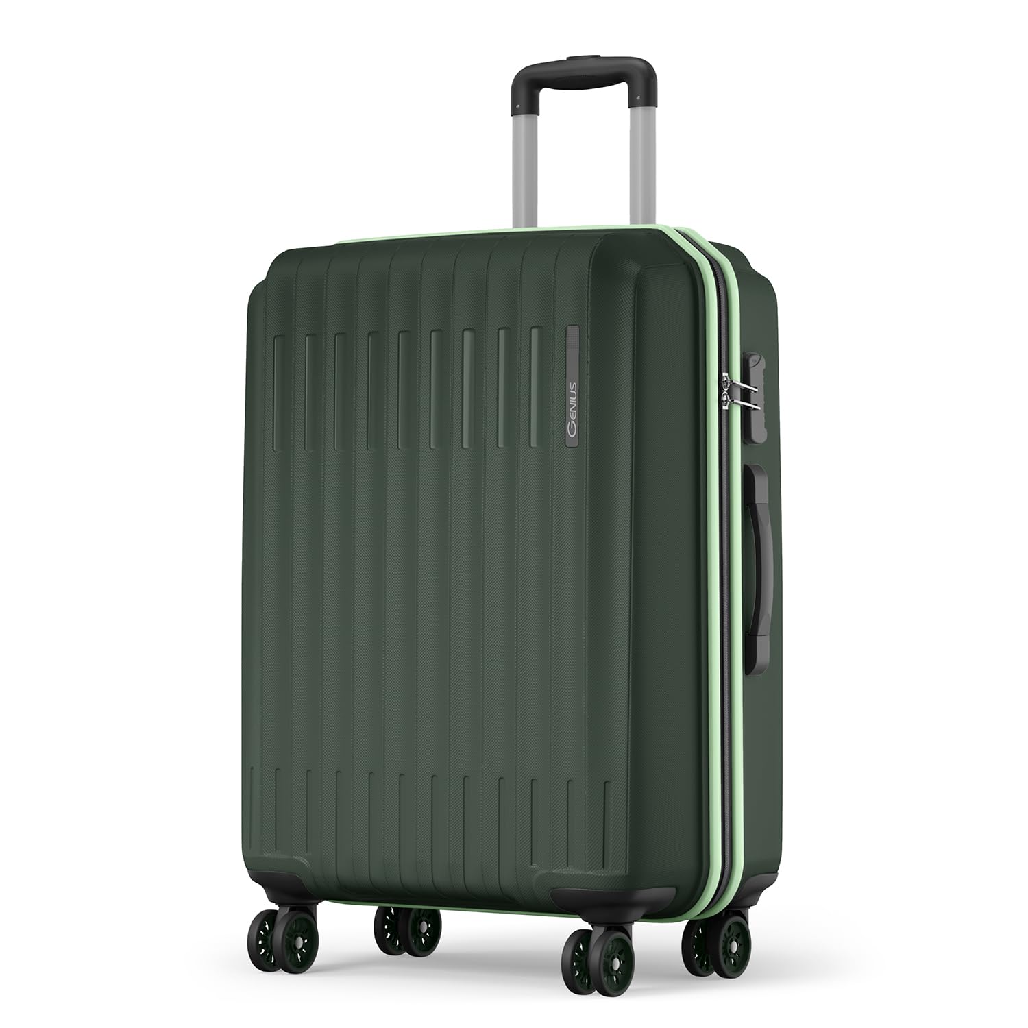 Safari Genius Alley 55cm Cabin Trolley Bag Hard Case Polypropylene, 4 Spinner Wheels, 360 Degree Wheeling Carry on Luggage, Travel Bag, Suitcase, Trolley Bags, Flintstone Softline (Grey) — Amazon image 32
