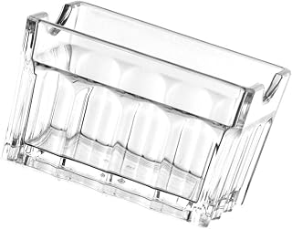 Clear Acrylic Tea Bag Dispenser with Lockable Lid, Spill-Proof Multi-Layer Storage Box for Kitchen Countertop Organization Clear Teas Organizers Box Multiple Slot Teas and Coffee Organizers
