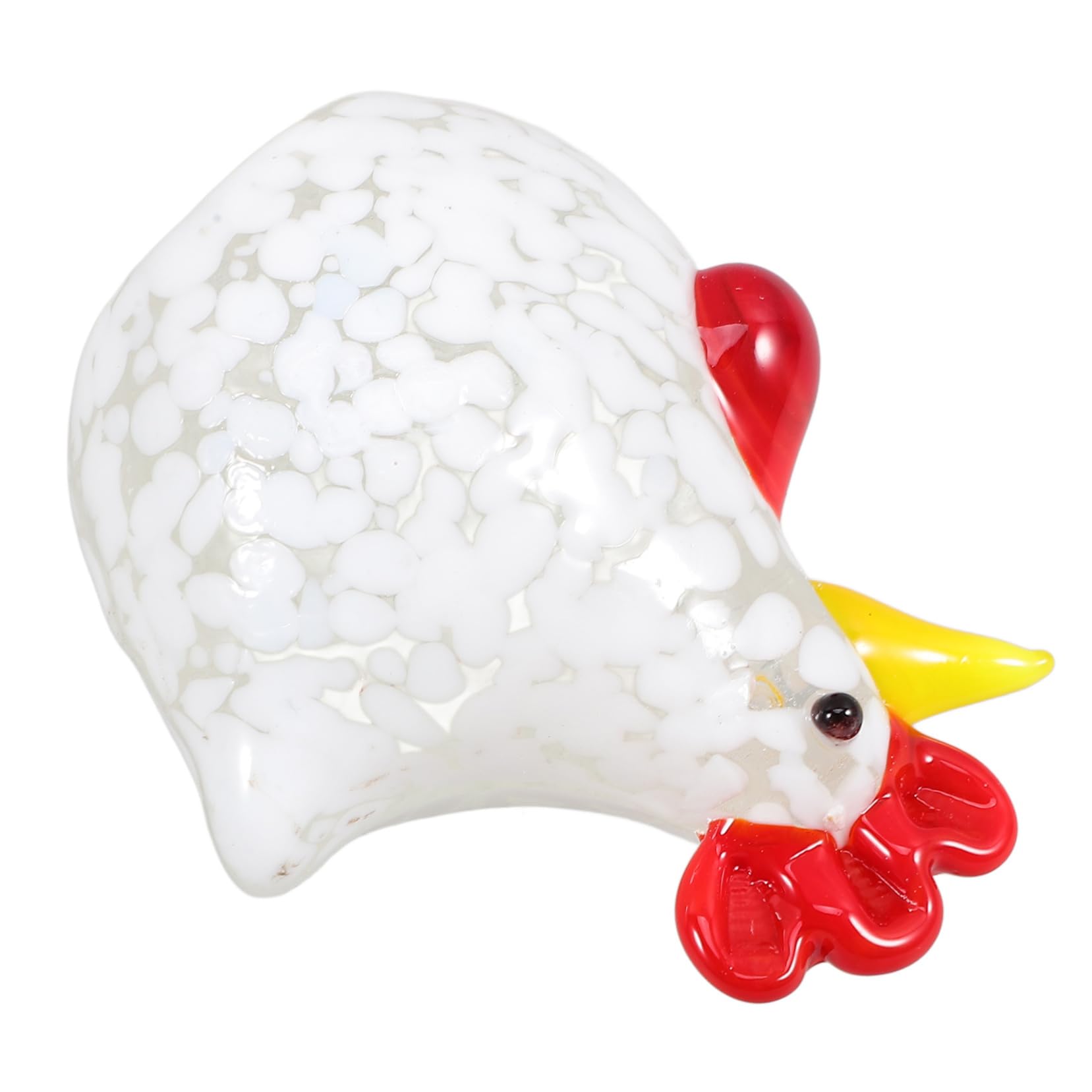 Alasum 4pezzi Decorazione Di Gallina Miniatura Scultura Per Scrivania Arredamento Elegante e Creativo Per Casa e Ufficio Artigianato Di Qualità Superiore