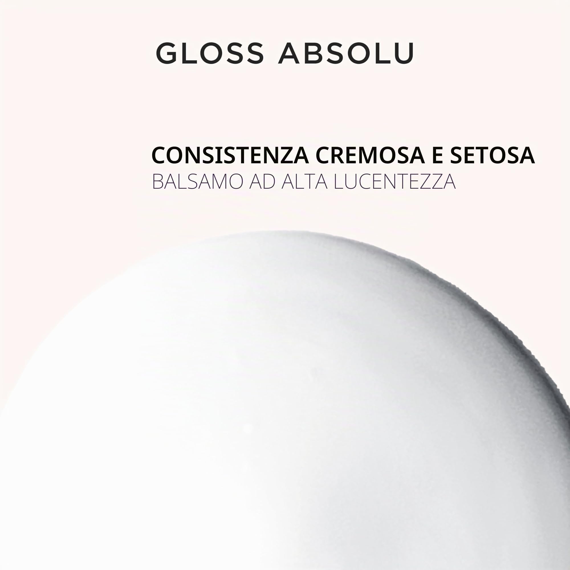 Kérastase, Gloss Absolu, Balsamo per Capelli Crespi, Con Acido Glicolico, Acido Ialuronico e Olio di Rosa Canina, Fondant Insta Glaze, 250ml