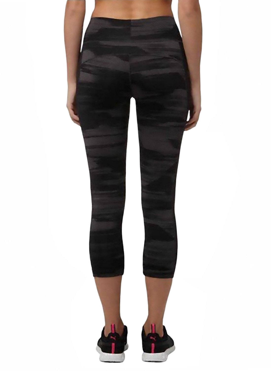 Puma Ladies 'Blur Tight Capri (grande, gris negro)